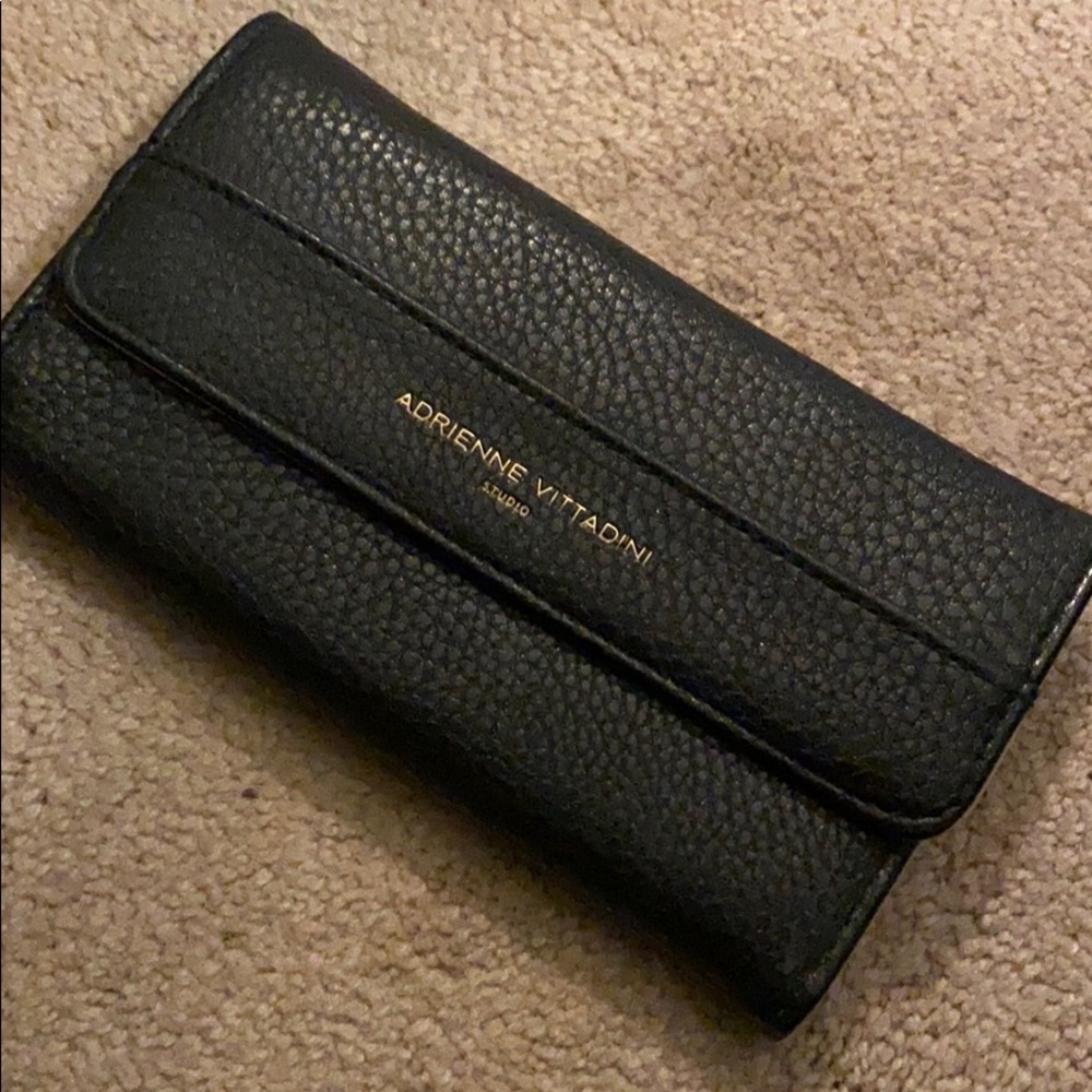 Used black wallet